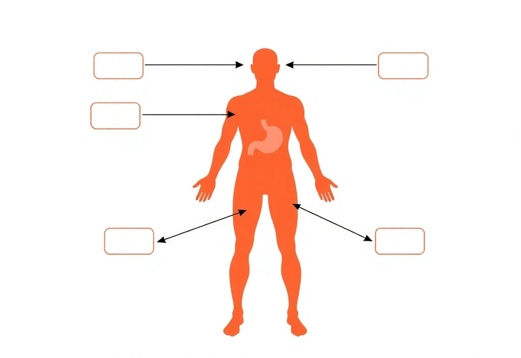 Schéma corporel annoté